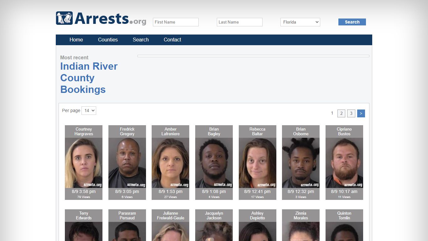 Indian River County Arrests and Inmate Search